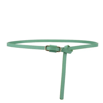 Ultra‑Thin PU Waist Belt