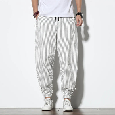 Men’s Striped Harem Pants