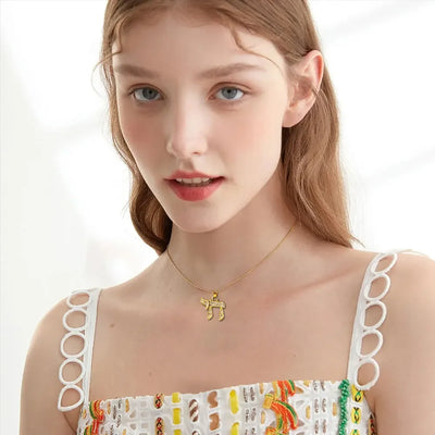 Hebrew Chai Pendant Necklace