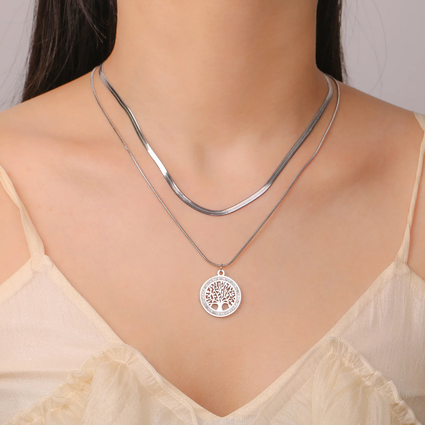 Jewish Tree of Life Necklace