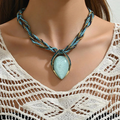 Bohemian Multilayer Beaded Necklace