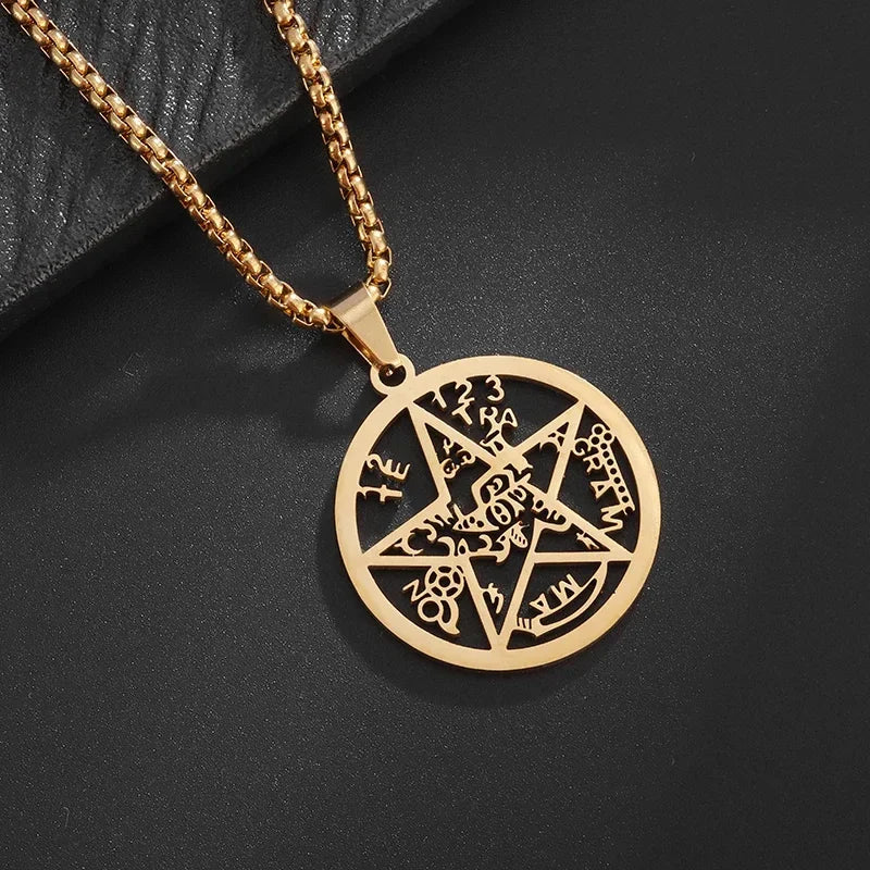 Star of David Heart Pendant