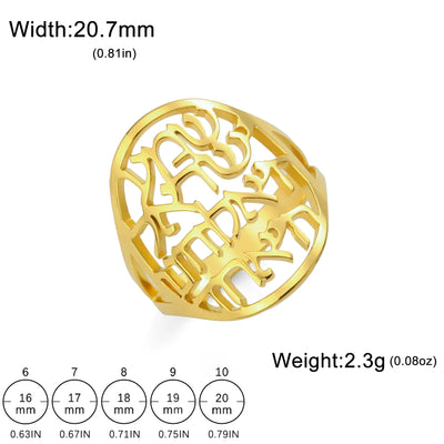 Star of David Kabbalah Ring
