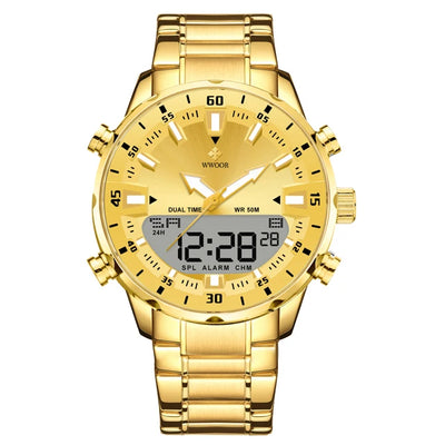 WWOOR Luxury LED Sports Watch