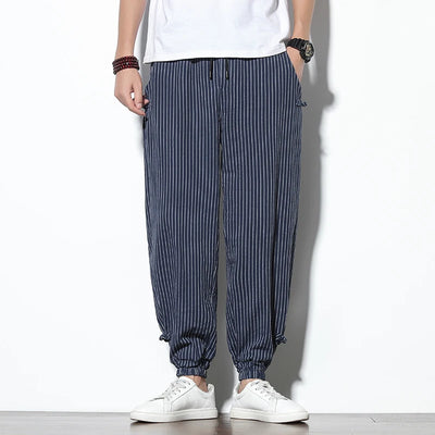 Men’s Striped Harem Pants