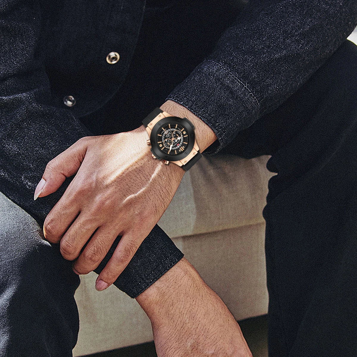 2023 Luxury Sports Silicone Watch