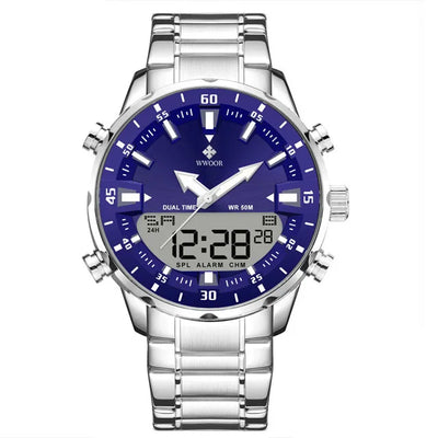 WWOOR Luxury LED Sports Watch