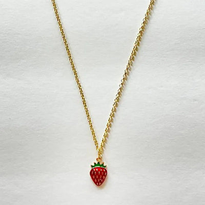 Y2K Strawberry Jewelry Set