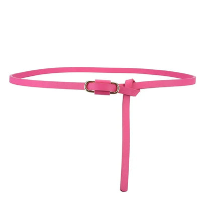 Ultra‑Thin PU Waist Belt
