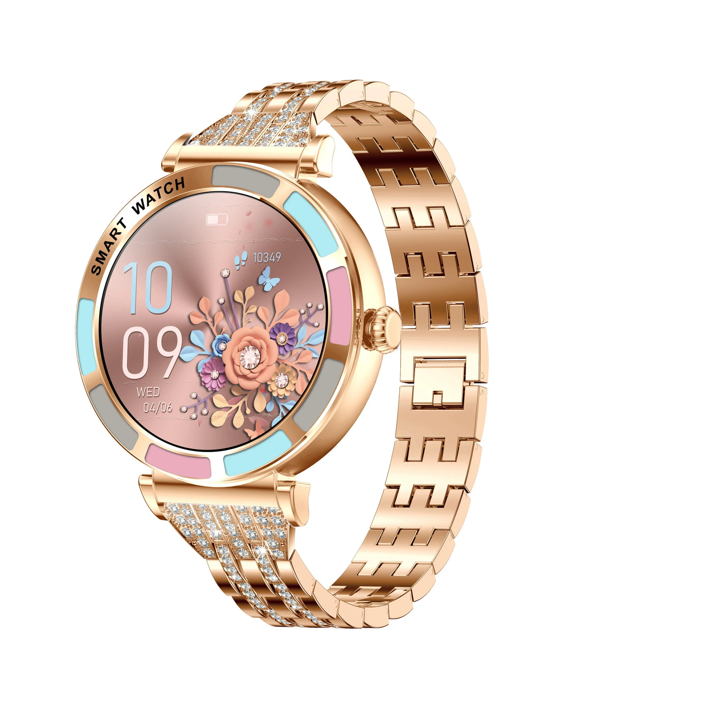 Luxury Diamond Ladies Smartwatch