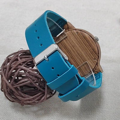 Customizable Wood & Quartz Watches