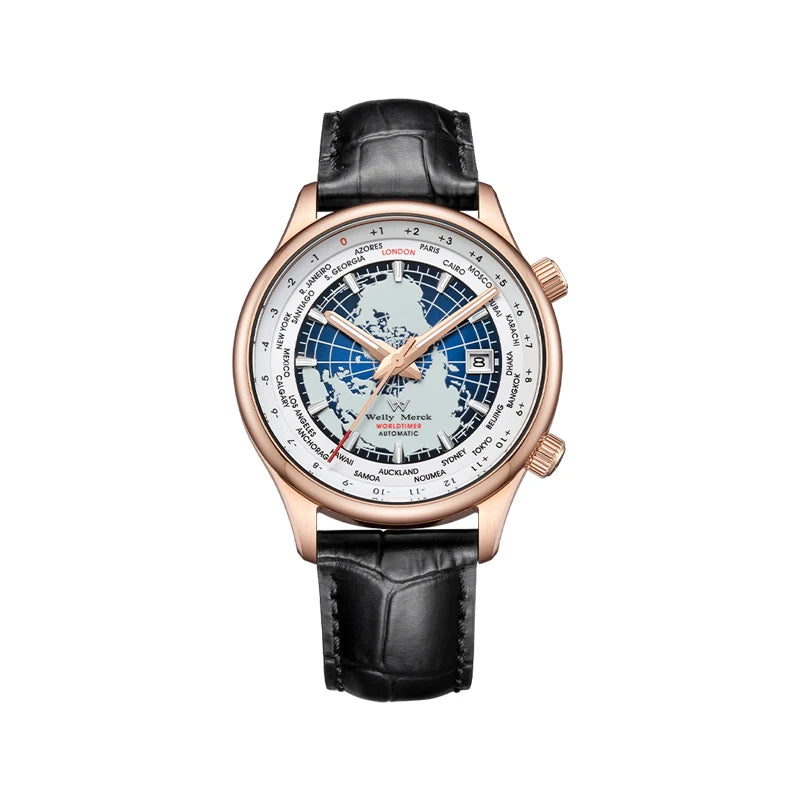 WM Welly Merck Sapphire Automatic Watch