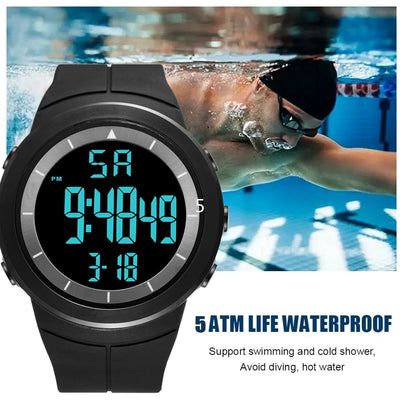 Men’s Tactical Waterproof Digital Watch