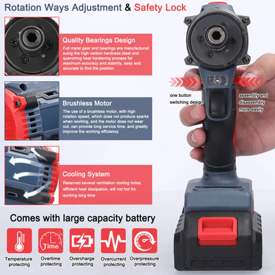 Multi-Function Brushless Electric Screwdriver