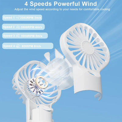 Portable USB Mist Humidifier Fan