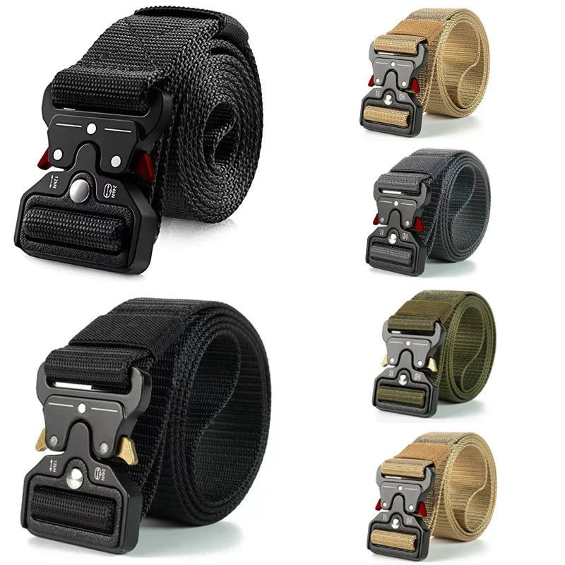 Multi‑Function Quick‑Release Nylon Belt
