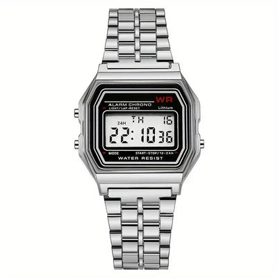 F91W LED Steel Digital Watch