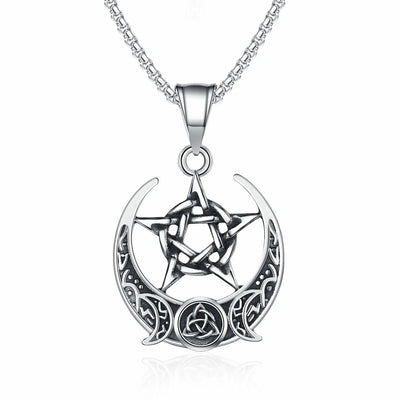 Star of David Heart Pendant