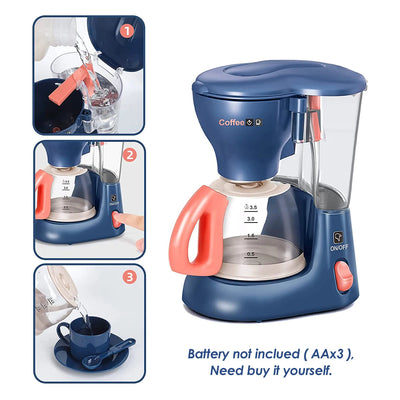 Realistic Interactive Kitchen Toy Set