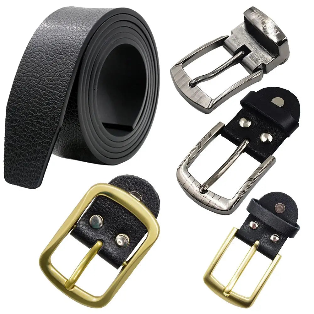 Men’s Genuine Leather Buckle Belt