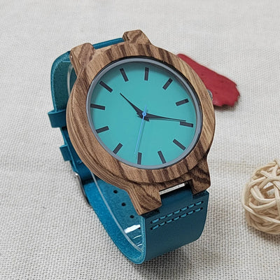 Customizable Wood & Quartz Watches
