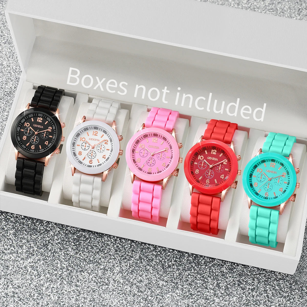 5PCS Women’s Quartz Watches Set