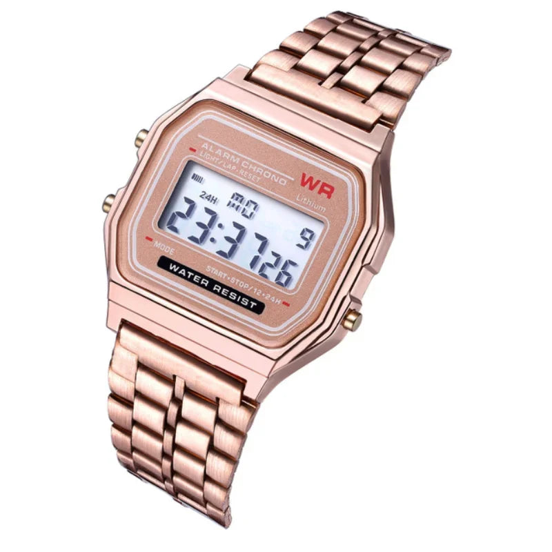 F91W LED Steel Digital Watch