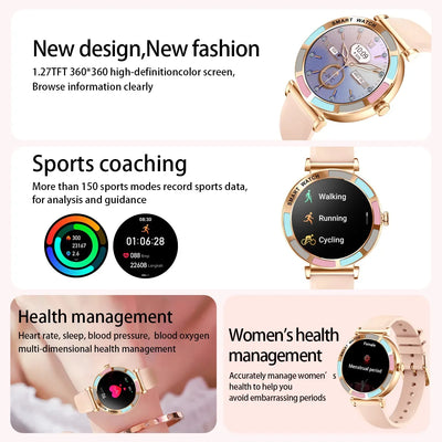 Luxury Diamond Ladies Smartwatch