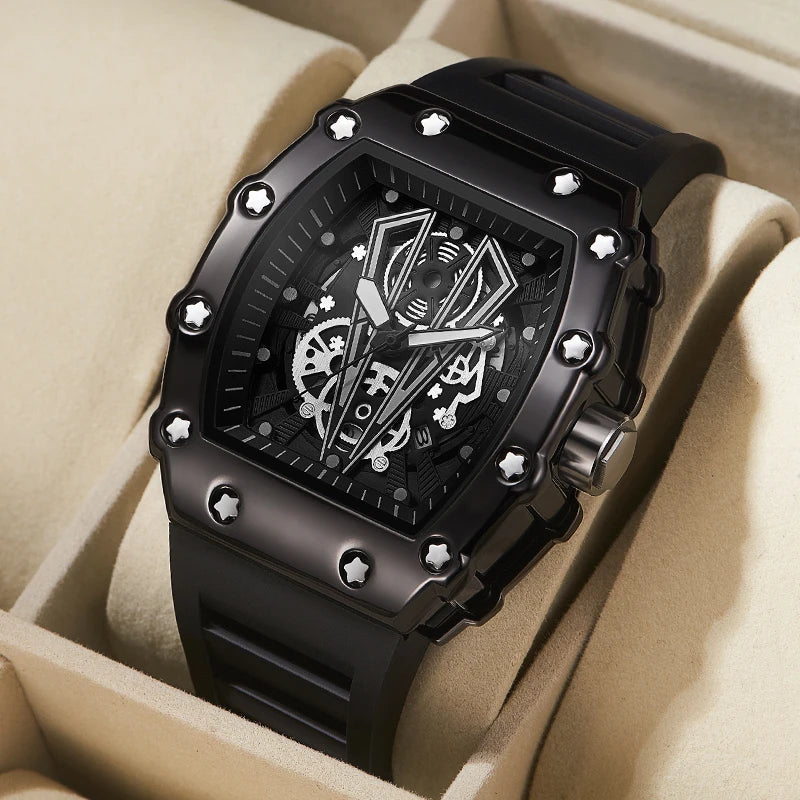 Large Dial Square Sports Watch