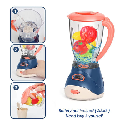 Realistic Interactive Kitchen Toy Set