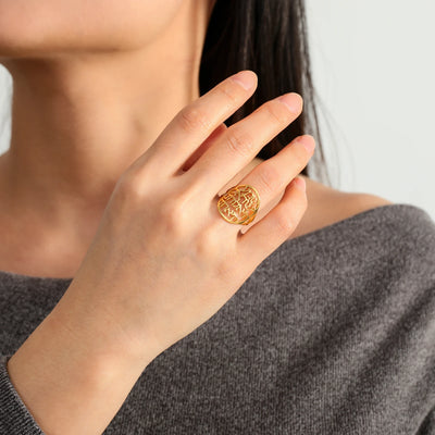 Star of David Kabbalah Ring