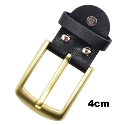 Men’s Genuine Leather Buckle Belt