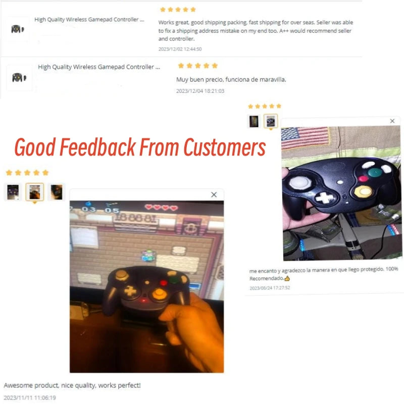 Wireless GameCube-Style Controller