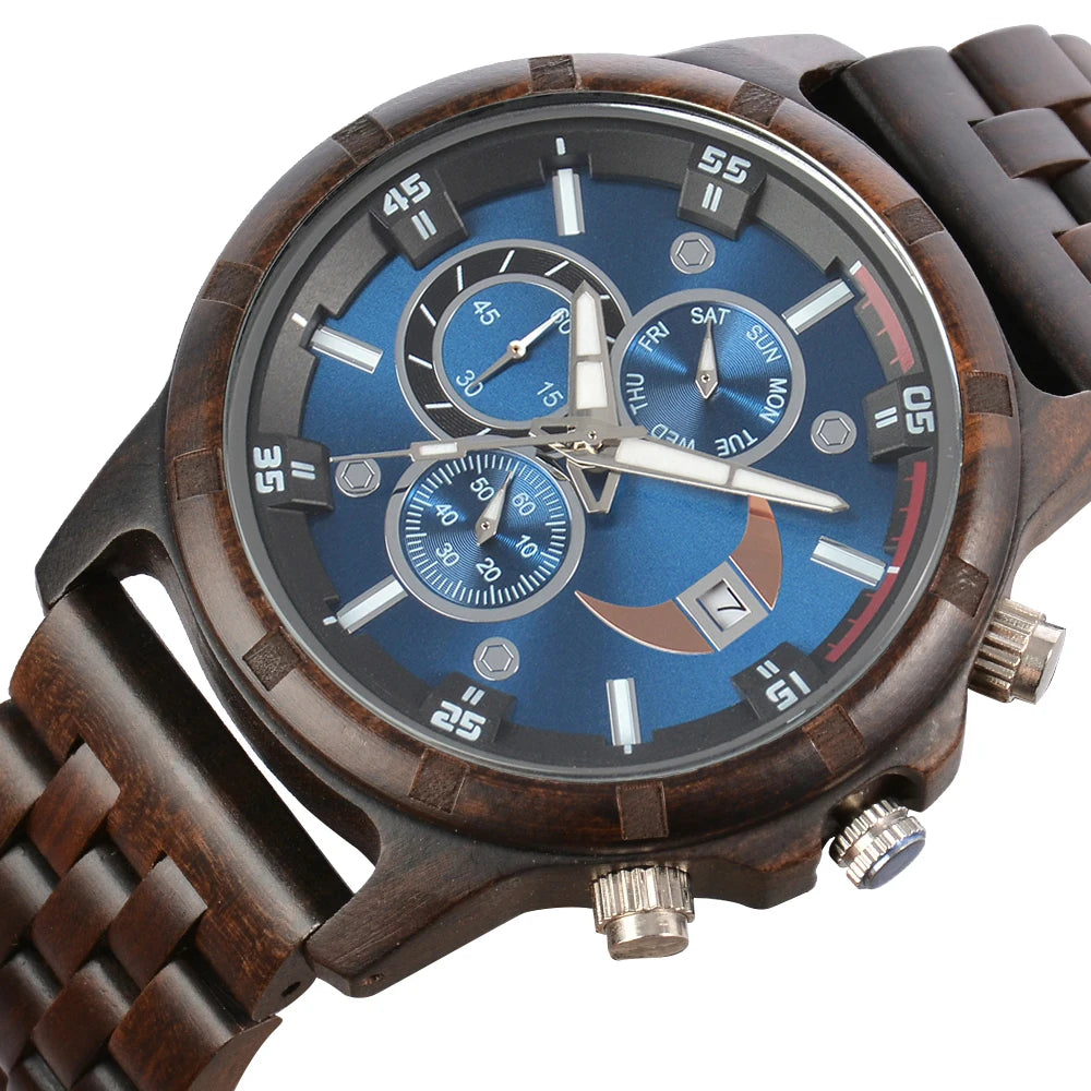 Men's Fashion Wooden Watch
