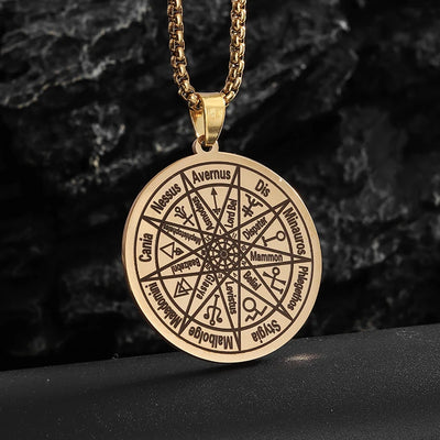 Star of David Heart Pendant