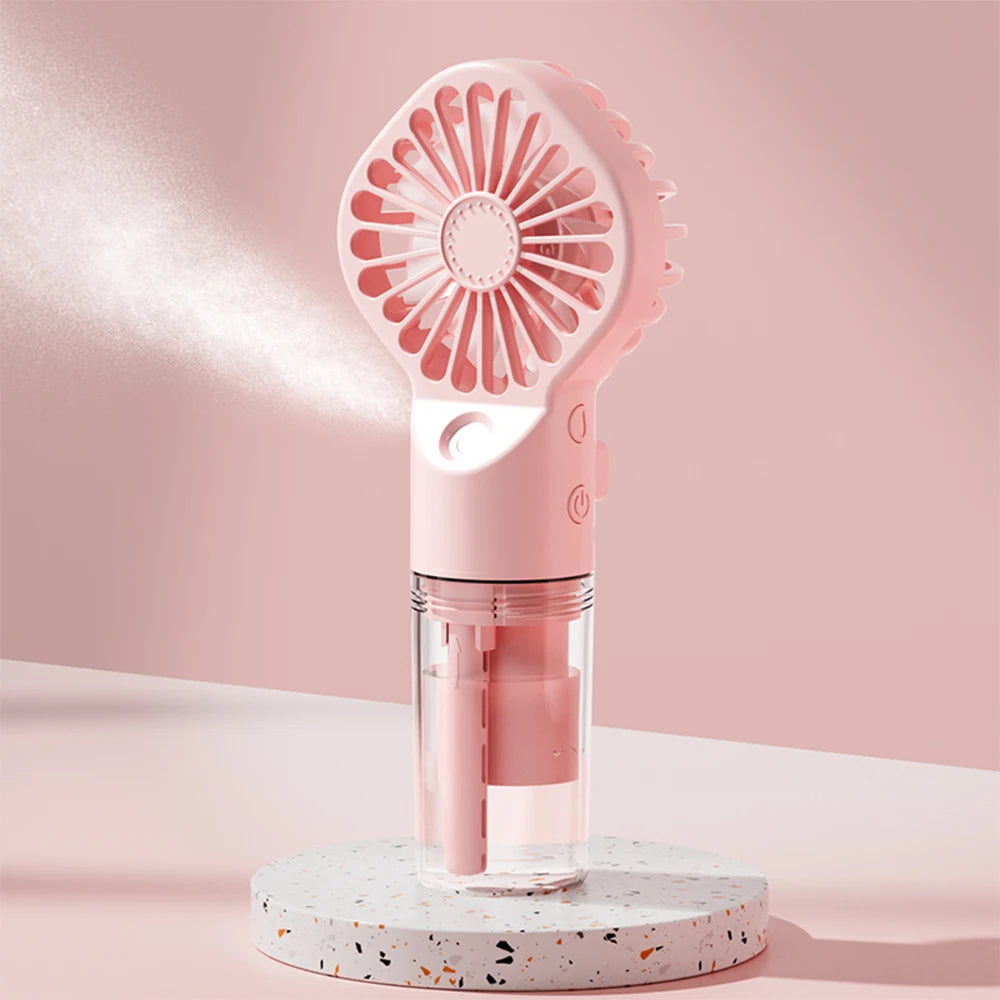 Portable USB Mist Humidifier Fan