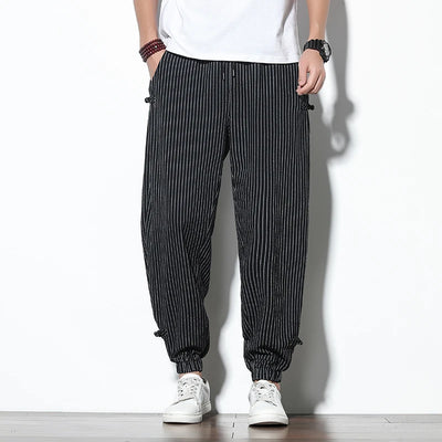 Men’s Striped Harem Pants