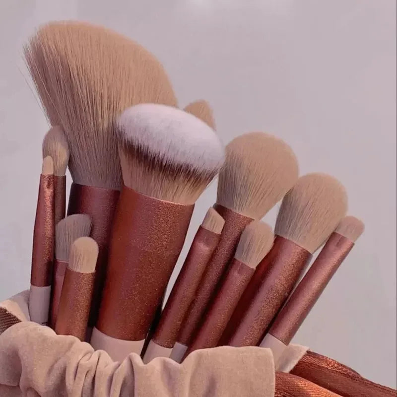 13pcs Makeup Brush Set with Bag