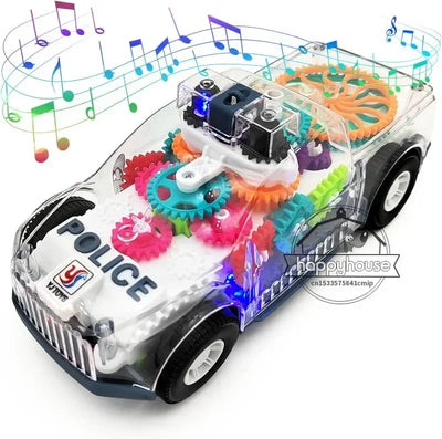 Electric Police Car Toy for Kids