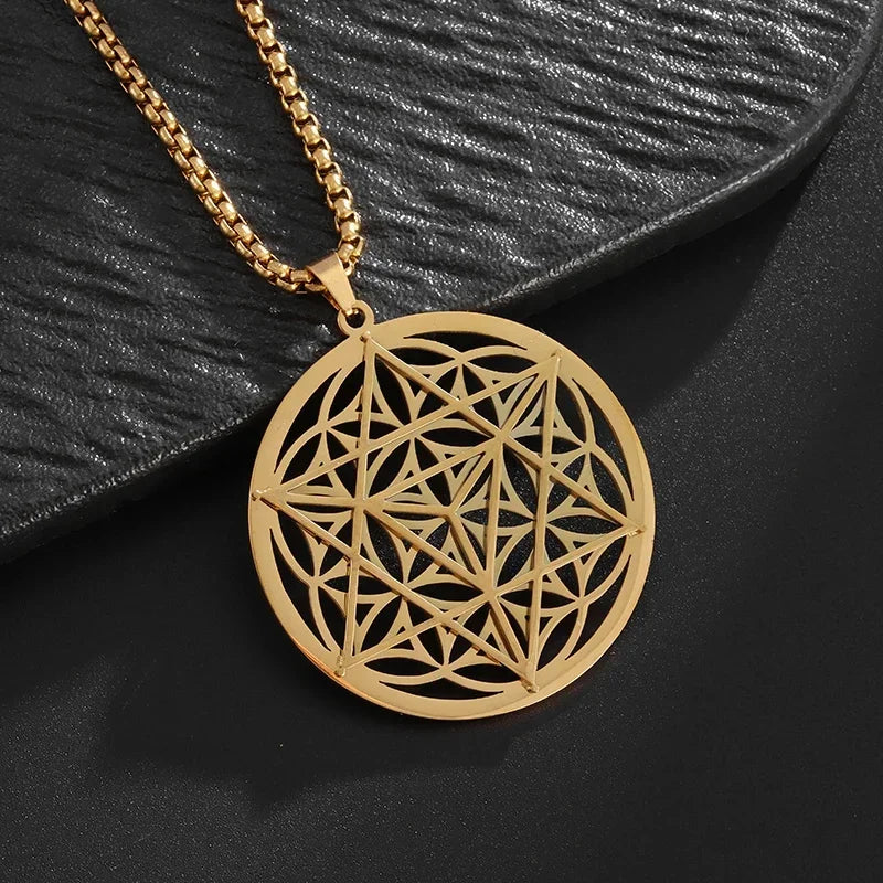 Star of David Heart Pendant
