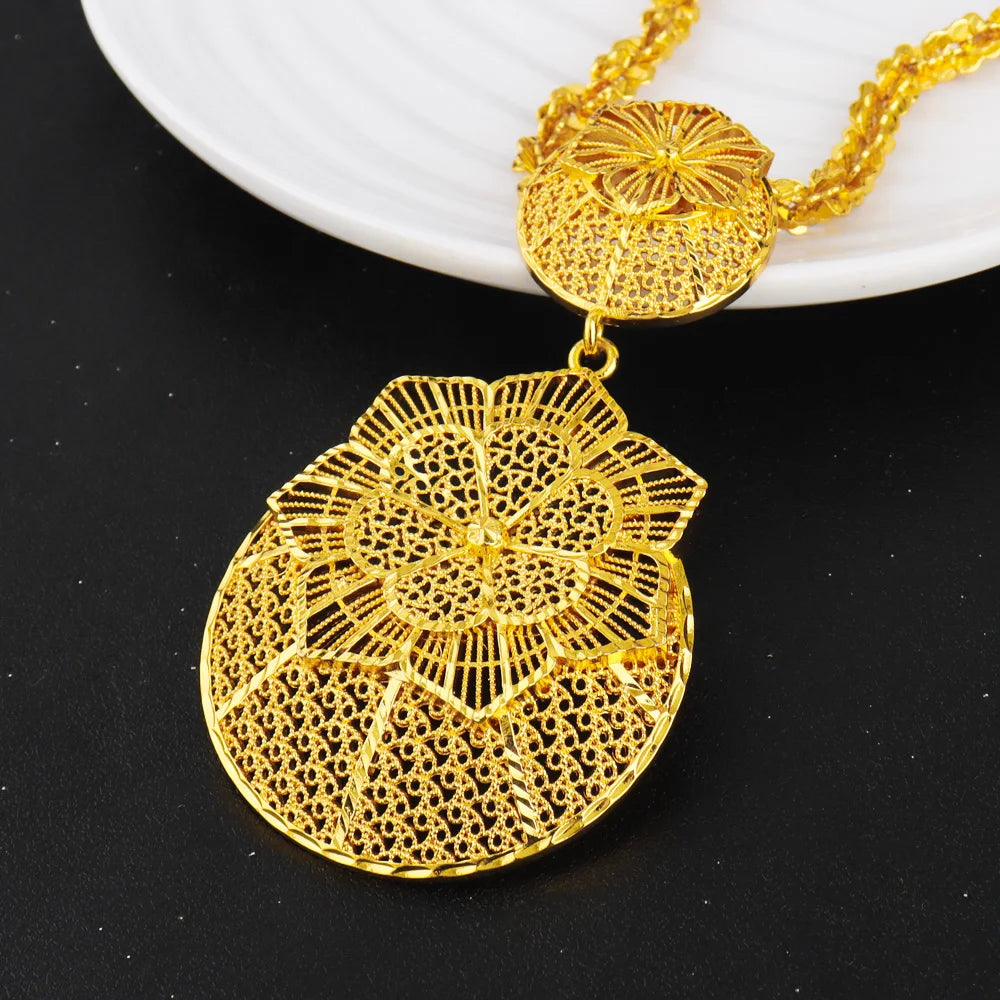 Dubai Gold Jewelry Set