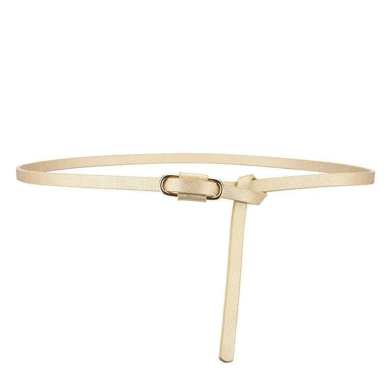 Ultra‑Thin PU Waist Belt