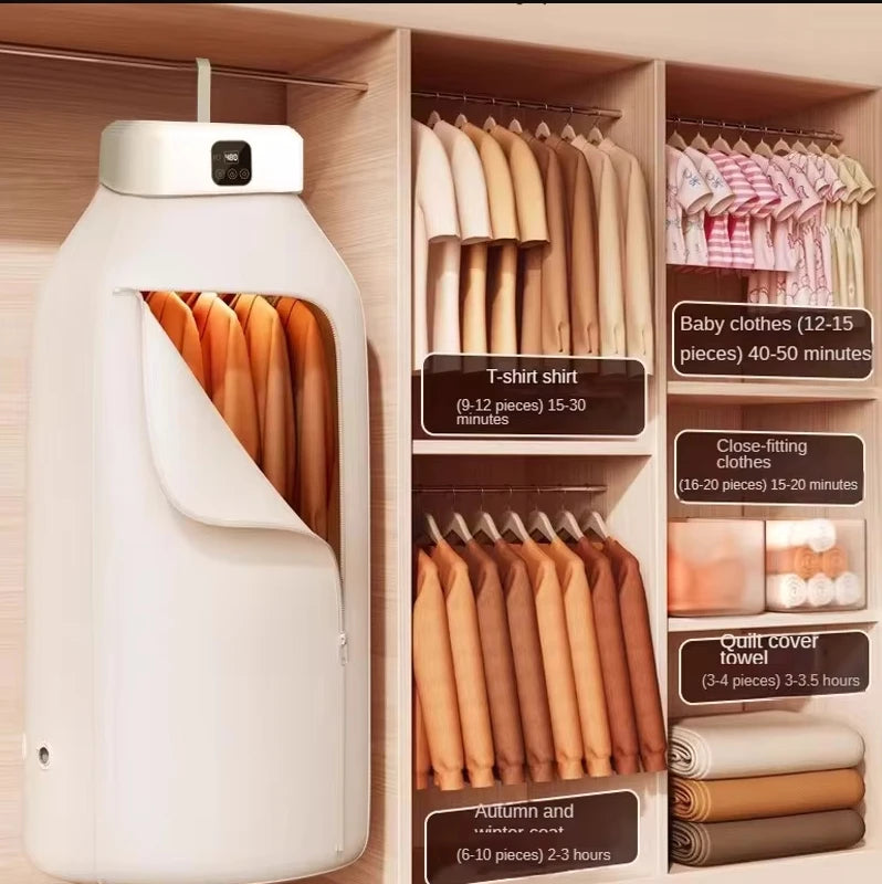 Portable Foldable Electric Clothes Dryer