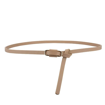 Ultra‑Thin PU Waist Belt