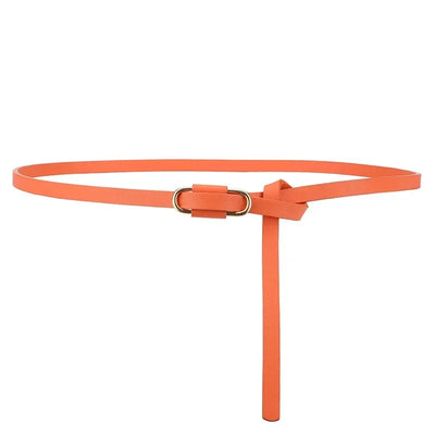 Ultra‑Thin PU Waist Belt