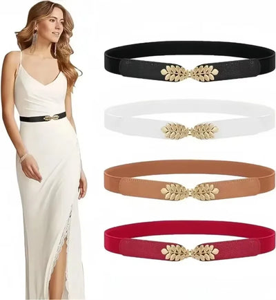 Women’s PU Elastic Waist Belt
