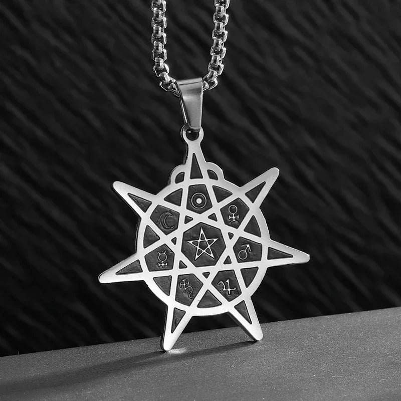 Star of David Heart Pendant