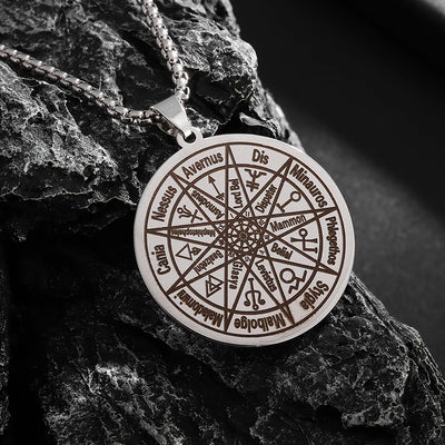 Star of David Heart Pendant