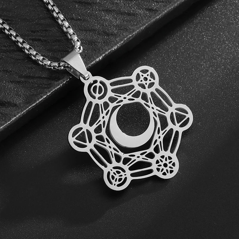 Star of David Heart Pendant