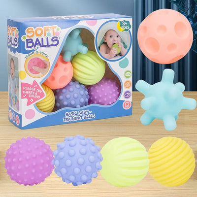 Sensory Textured Baby Ball Set